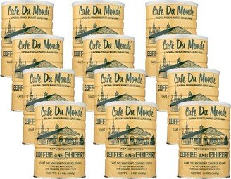 Cafe Du Monde Decaf Coffee - Case of 12/13 oz Bags