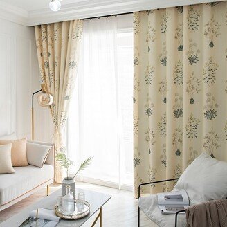 Avobird Sunshade narcissus embroidered curtains