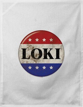 Loki Circle Campaign Badge Dish Towel