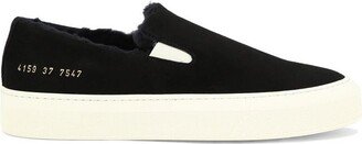 Round-Toe Slip-On Sneakers