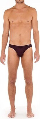 Tencel Soft Comfort Micro Briefs (Bordeaux) Men's Underwear