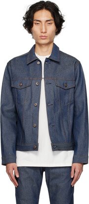 Navy Spread Denim Jacket