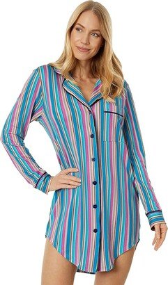 Bella Print Nightshirt (Bold Stripe) Women's Pajama