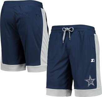 Men's G-iii Sports by Carl Banks Navy, Gray Dallas Cowboys Fan Favorite Fashion Shorts - Navy, Gray