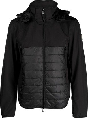 Boundary hooded puffer jacket