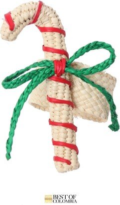 Candy Cane Iraca Napkin Rings - Holiday Edition