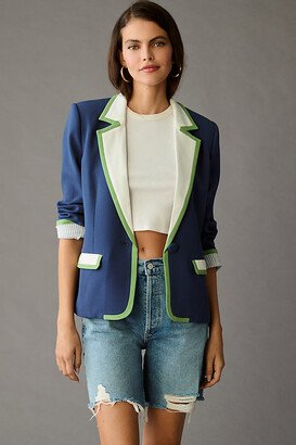 Colorblock Blazer Jacket