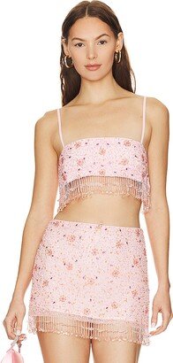 Anastasia Embellished Crop Top