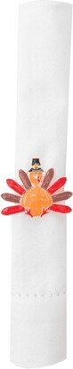 Turkey Napkin Ring Set of 6