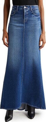 Kailani Mermaid Denim Maxi Skirt