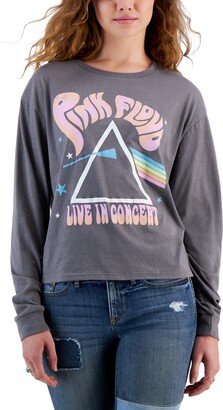 Grayson Threads, The Label Black Juniors' Pink Floyd Long-Sleeve T-Shirt