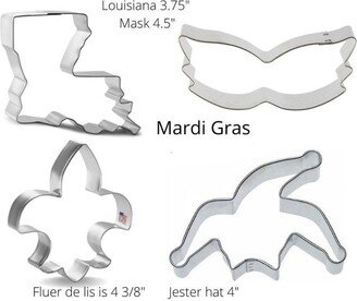 Mardi Gras Cookie Cutter Set You Pick Your Set, Mask 4