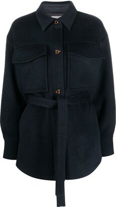 Richmond belted wool coat