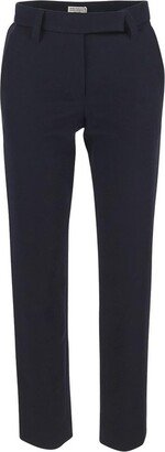 Cropped Stretch Trousers