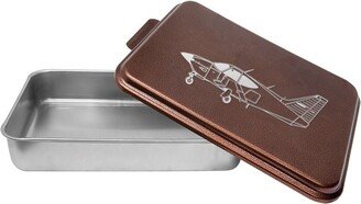 Plane Design Personalized Cake Pan With Your Choice Of | Pilot Aviation