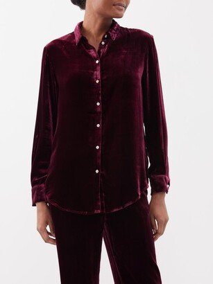 London Velvet Shirt