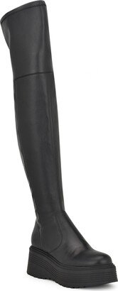 Genton Over the Knee Platform Boot