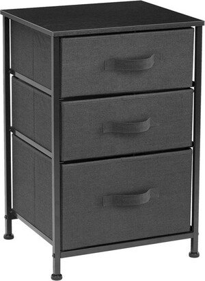 Drawer Nightstand Shelf for Bedroom Home and Office