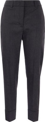 Wool and linen trousers