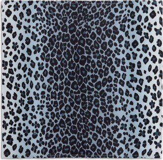 Linen Sateen Leopard Napkin