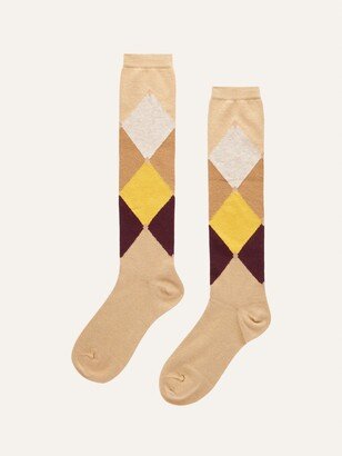 Classic Diamond Socks-AA