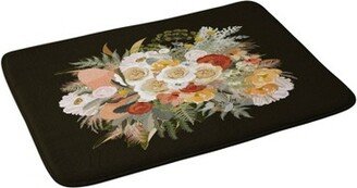 Iveta Abolina Damaris Night Bath Mat Dark Green