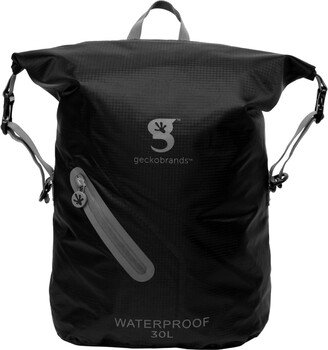 Geckobrands Water-Resistant Lightweight 30 Liters Backpack - Black, Gray