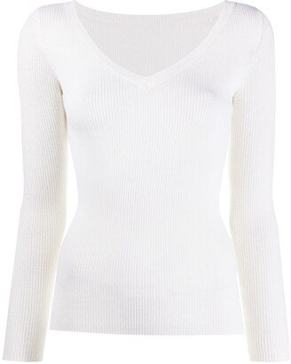 Leila v-neck jumper