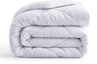 Year Round Fluffy Down Alternative Comforter 100% Recycled Fabric Shell Duvet Insert Bed Comforter, Twin