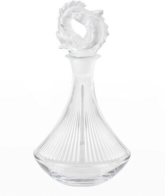 Double Fish Decanter, Clear