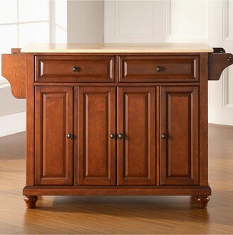 Cambridge Natural Wood Top Kitchen Island