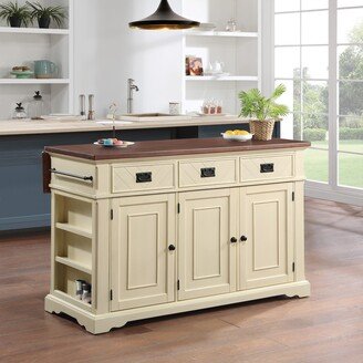 Office Star Products Palisade Kitchen Island