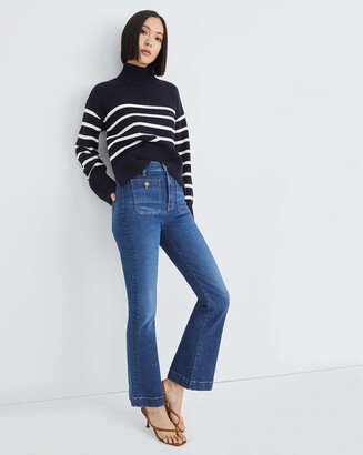 Carson Kick-Flare Jean | Patch Pockets