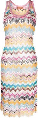 Zigzag Cover-Up Dress