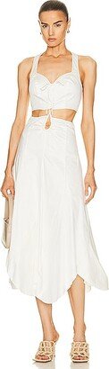 Calia Dress in White