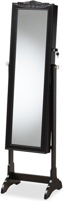 Madigan Modern & Contemporary Wood Jewelry Armoire with Mirror