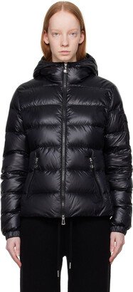 Black Gles Short Down Jacket