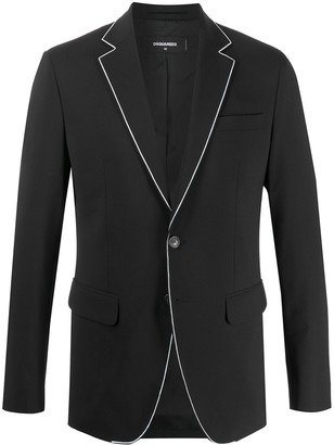 Single-Breasted Blazer-BE