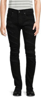 FWRD DENIM Ripped Slim Fit Jeans-AA