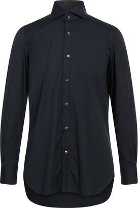 FINAMORE 1925 Shirt Midnight Blue-AA