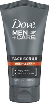 Dove Men+Care Deep Clean + Facial Cleanser Exfoliating Face Wash - 5oz