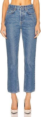 Karolina High Rise Skinny in Blue