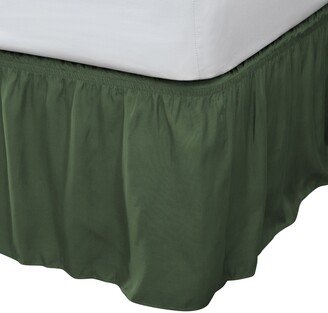 Wrap Around Bed Ruffle Queen/King in Sage