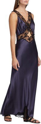 Willa Silk Cut-Out Gown