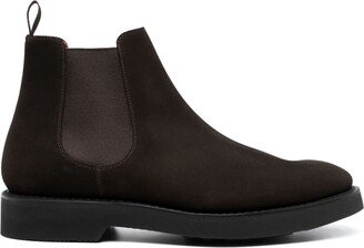 suede Chelsea boots-AM