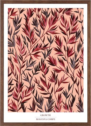 Rosanna Corfe A3 - 'Growth' Blush Pink Botanical Print