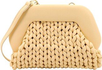 Gea Cable Knitted Satchel Bag