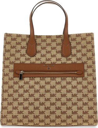 Monogram-Jacquard Top Handle Bag