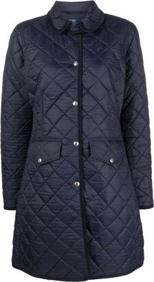 Poly quilted coat