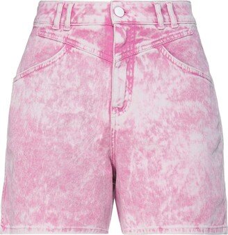 Denim Shorts Pink